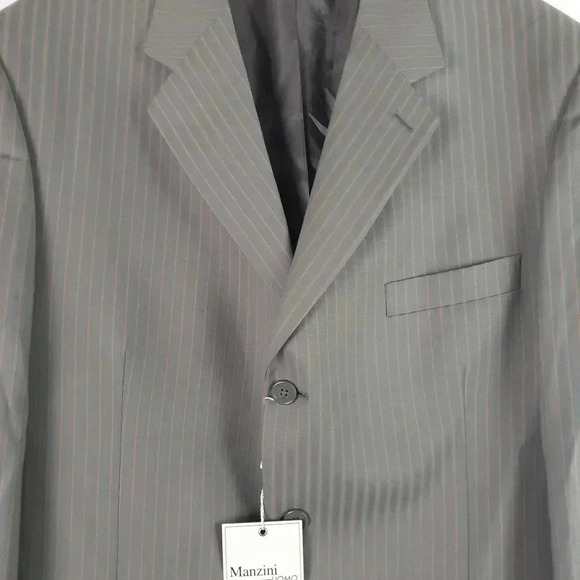 MANZINI Pura Lana Jacket Size 46/40R NWT - Picture 2 of 7